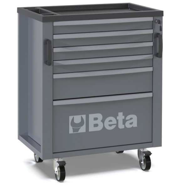 Beta Tools RSC50 2.0 C6 Mobile roller cab with 6 drawers, for workshop equipment combination RSC50 2.0
