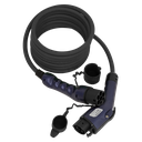 Sealey EVCC1232 EV Automotive Vehicle Charging Cable Type 1 to Type 2 32A (7.4KW) 5m