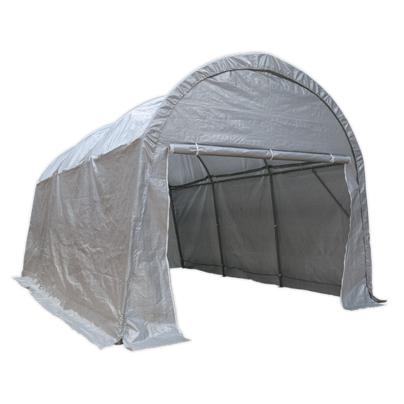 Sealey CPS03 Automotive Dome Roof Vehicle Car Port Shelter 4 x 6 x 3.1m storage for cars, commercial vehicles, boats, materials and machinery