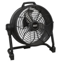 Sealey HVD16C SV20 Series 16" 2-in-1 Portable Cordless / Wired High Velocity Drum Fan 20V