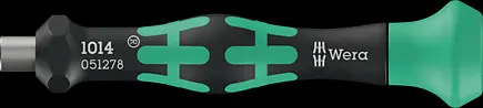 Wera 1014 Kraftform Micro Bitholding screwdriver