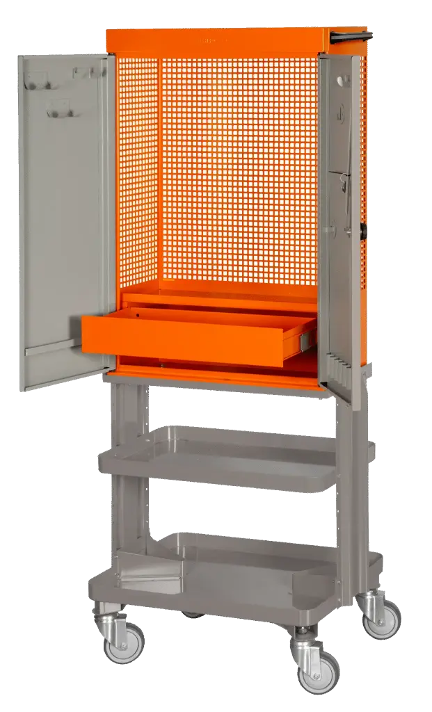 BAHCO 2-Door Wheeled Tool Cabinets 1495CD60W