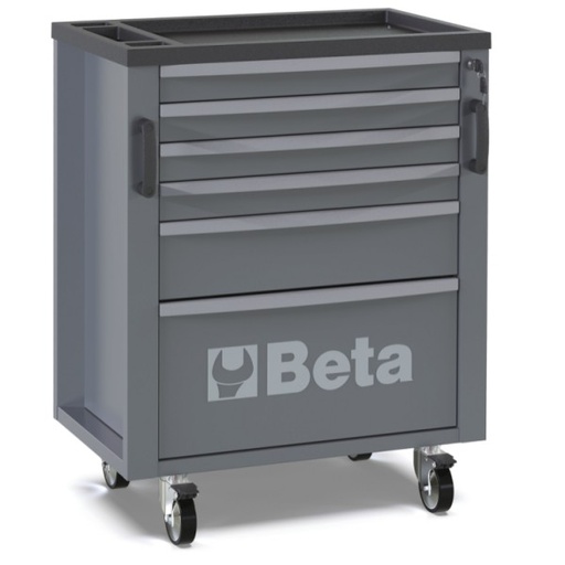 [RSC50 2.0 C6] Beta Tools RSC50 2.0 C6 Mobile roller cab with 6 drawers, for workshop equipment combination RSC50 2.0