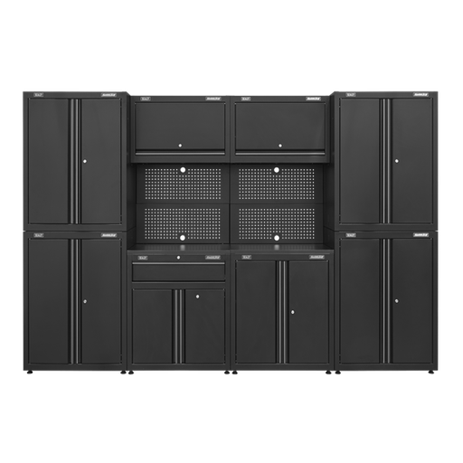 [APMS10HFP] Sealey APMS10HFP Automotive Pro Custom Workshop Rapid-Fit Modular Garage Storage System 3.1m