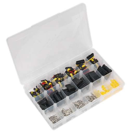 [SSCSET1] Sealey SSCSET1 Superseal Male & Female Connector Assortment 350pc