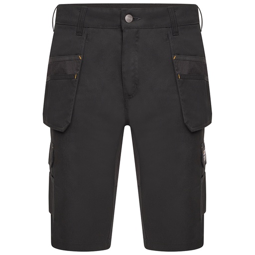 [D+27] JCB Workwear D+27 Trade Black Hybrid Stretch Shorts