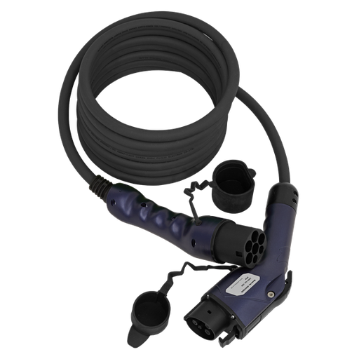 [EVCC1232] Sealey EVCC1232 EV Automotive Vehicle Charging Cable Type 1 to Type 2 32A (7.4KW) 5m