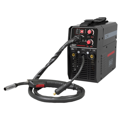 [MINIMIG160i] Sealey MINIMIG160i MIG / TIG & MMA (ARC / STICK) Inverter Welder 160A 230V - Ideal for workshops, garages, bodyshops and mobile technicians